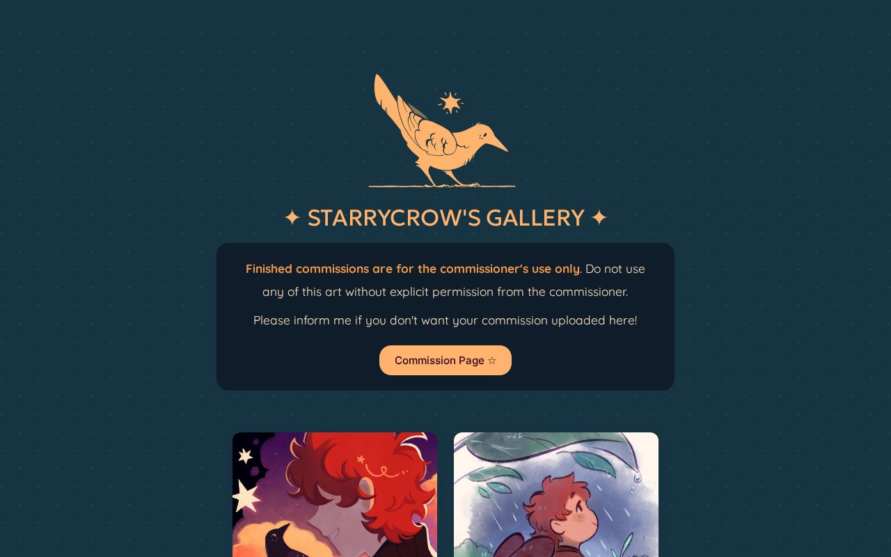 Starrycrow's Gallery